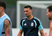 Scaloni estudia modificar el esquema en la semifinal ante Inglaterra scaloni