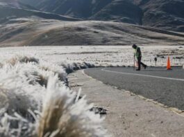 Definen corte de ruta entre Tafí del Valle y Amaicha por la nevada