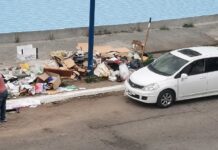 Chahla va por el secuestro de los vehículos que arrojen residuos en la vía pública basura