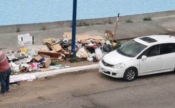 Chahla va por el secuestro de los vehículos que arrojen residuos en la vía pública basura