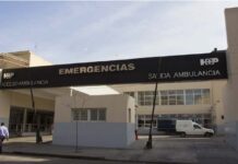 Dos chicas sin edad para conducir sufrieron serias lesiones al caer de una moto padilla