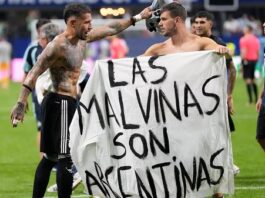Malvinas: la Casa Blanca respaldó el derecho de los jugadores de la selección a expresarse