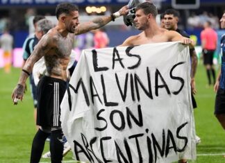 Malvinas: la Casa Blanca respaldó el derecho de los jugadores de la selección a expresarse