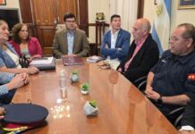 Subsidios, seguros y equipamiento: Seguridad recibió a Bomberos Voluntarios