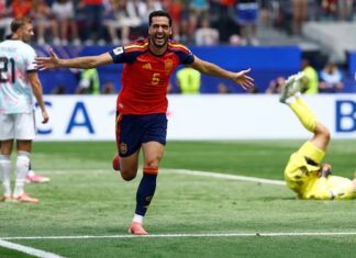 Con un gol sobre la hora, España derrotó 2-1 a Bélgica y enfrentará a Francia en semis