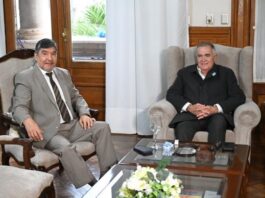 Jaldo y Acevedo analizaron la agenda de gestión en Casa de Gobierno