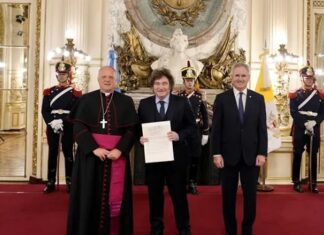 Avanza la posible visita de León XIV: Javier Milei recibió las credenciales del nuevo nuncio apostólico