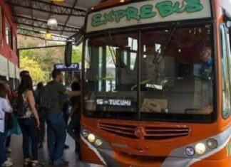 Prorrogan por 30 días el cobro en efectivo en los colectivos rurales de Tucumán colectivos