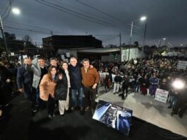 El gobernador Jaldo habilitó obras en el barrio 25 de Mayo en Alderetes jaldo