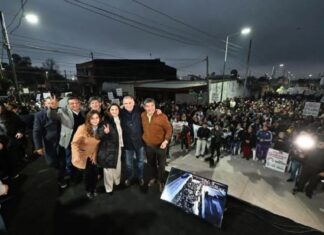 El gobernador Jaldo habilitó obras en el barrio 25 de Mayo en Alderetes jaldo