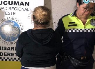 Atacó a cuchillazos a otra mujer en el barrio Teresa de Calcuta de Alderetes policia