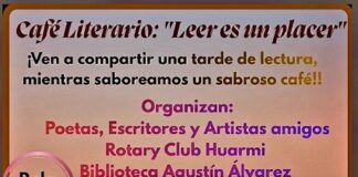 Celebrarán las letras en un Café Literario que se hará en la Biblioteca Popular Agustín Álvarez