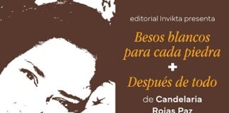 Este viernes será la doble presentación de libros de Candelaria Rojas Paz