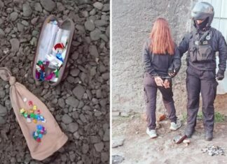 Sorprendieron a una mujer con más de 30 ravioles de cocaína droga