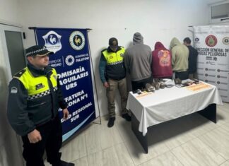 Detuvieron a cuatro sujetos con medio kilo de marihuana en Aguilares droga