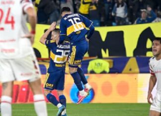 Con un golazo del Ruso Ascacíbar, Boca Juniors venció 1-0 a Estudiantes