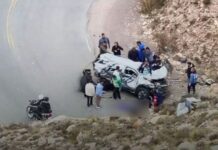 Quién era la mujer que murió luego de caer 80 metros por un barranco en Jujuy