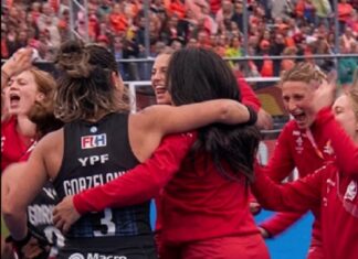 Las jugadoras de Bélgica celebraron junto a Las Leonas tras la polémica con Países Bajos en semis