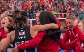 Las jugadoras de Bélgica celebraron junto a Las Leonas tras la polémica con Países Bajos en semis