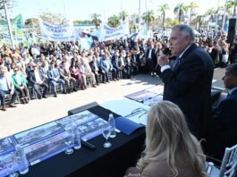 Jaldo inauguró el comienzo de las obras de la nueva terminal de ómnibus