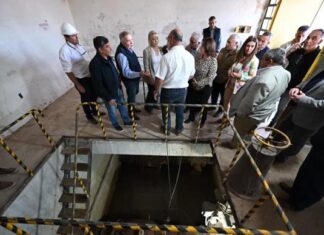 Avanzan las obras de renovación de las válvulas del Acueducto El Cadillal