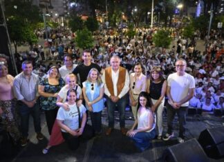Osvaldo Jaldo acompañó la nueva edición de Tucumán Danza jaldo