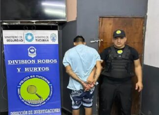 Atrapan al acusado por el crimen de una mujer en el barrio Barrancas del Salí delincuente