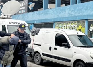 Detuvieron cerca del estadio de Atlético a un joven buscado por un robo robo