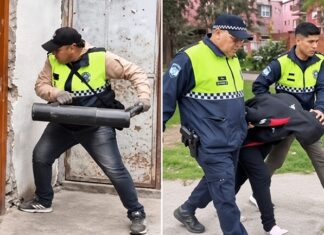 Siete allanamientos, secuestro de armas y un detenido en Barrio Oeste II policia