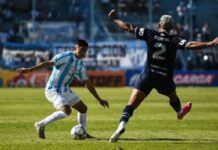 Atlético Tucumán enfrenta a Racing en Avellaneda, que marcha entre los últimos deca