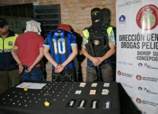 Tres aprehendidos y más de 100 dosis de cocaína secuestradas en distintos allanamientos droga