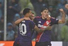 River Plate le ganó un partido emotivo bajo la lluvia a Atlético Tucumán