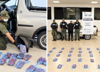Encontraron más de 48 kilos de cocaína en una camioneta en Tafí del Valle droga