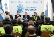 El gobernador Jaldo encabeza una reunión con la cúpula de la Policía jaldo