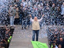 En modo “ricotero” y ante 50 mil personas, Jaldo arengó al Peronismo tucumano jaldo