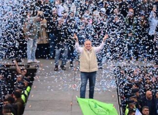 En modo “ricotero” y ante 50 mil personas, Jaldo arengó al Peronismo tucumano jaldo