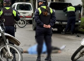 Un motociclista murió en un accidente de tránsito en calle San Juan al 3800 choque