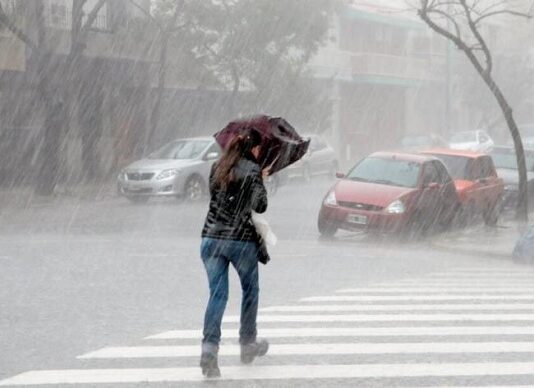 Rige un alerta meteorológico amarillo por tormentas para Tucumán