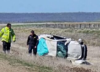 Un empresario murió tras volcar en la Ruta 3: su padre falleció en el mismo camino 7 años atrás